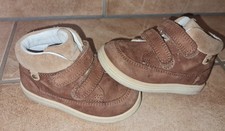 Elefanten Halbschh Mittel Gr.21 Winterstiefel Wildleder Klettverschluss Sehr Gut