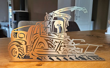 Aufsteller Krone Häcksler aus