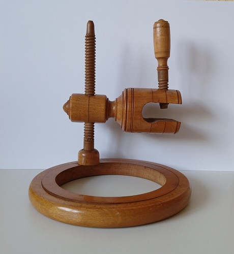 Antiker stickrahmen mit - antiker,