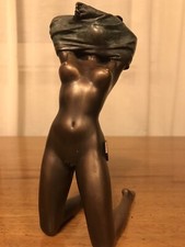 Erotische Bronzeskulptur Bronze Deko Frauen Erotik Bronzefigur Sexy Akt Nude