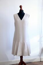 TRAUMHAFTES SCHUMACHER KLEID, CRÈME, SCHURWOLLE, Gr. 38 40, wNEU