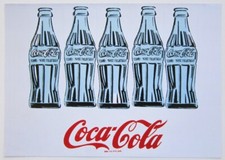 Andy warhol fünf flaschen - warhol, /
