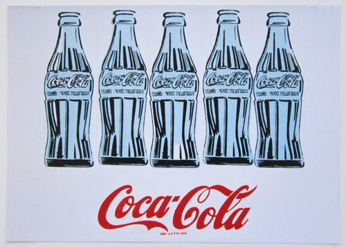 Andy warhol fünf flaschen - /,