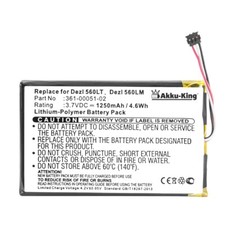 Akku für Garmin Nüvi 150LMT