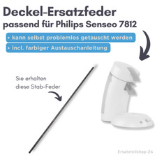 Ersatzteil für Senseo Modell 7812, Ersatzfeder, Feder für Hebel/Deckel