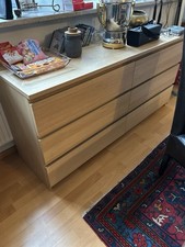 Malm Kommode Beige Braun