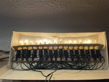 Narva 16 Lichterkette DDR Vintage Weihnachtsbaum/Christbaumbeleuchtung