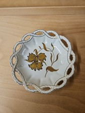 Schale Porzellan, weiß gold