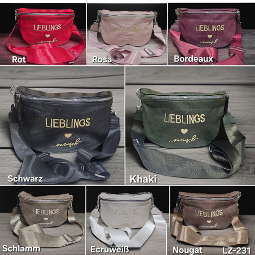 Umhängetasche lieblings - l/xl,