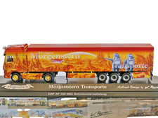 H 121354 DAF XF 105 SSC Schubbodensattelzug " MORGENSTERN II  TRANSPORTE "