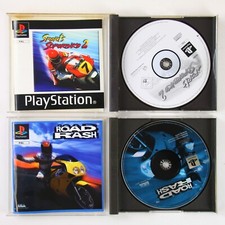 Sony Playstation 1 PS1 PAL OVP Road Rash +  Sports Superbike 2 Gut