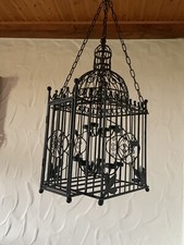 deko vogelkäfig schwarz