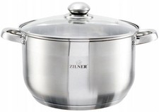 Großer topf 20l 36cm silber - 20l,