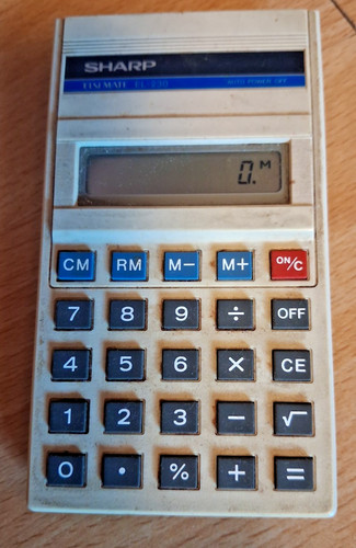 Sharp 230 taschenrechner - sharp,