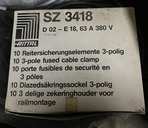 10x rittal moeller 3418 d02 - 3418,