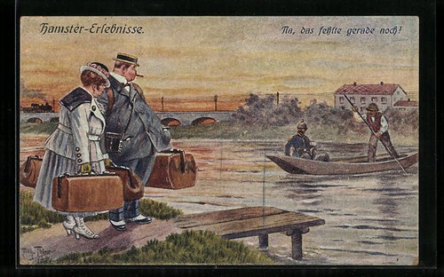 Künstler arthur thiele - künstler-ak,