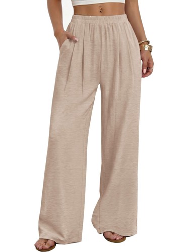Damen palazzo hose chiffon - palazzo,