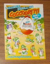 Seltene Werbung Ü-Ei Ferrero Kinder Sorpresa DIE KROKO-SCHULE #2 Italien 1992