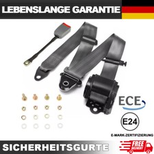 Original 3 Punkt Automatikgurt Sicherheitsgurt Universal Gurtpeitsche E Prüfug D