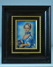 Gemälde Antik Email Limoges