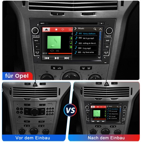 Din autoradio für opel - 7",