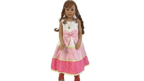 Künstlerpuppe puppe monika - künstlerpuppe,