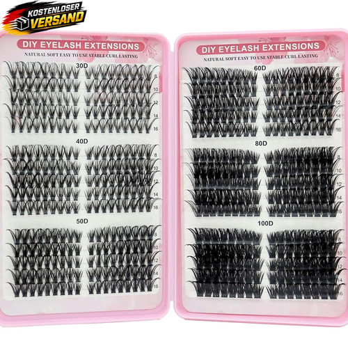 540 stück wimpern extensions - stück,