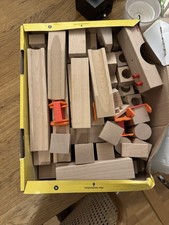 Haba Kugelbahn Echtholz mit Zubehör ca. 7 Kg