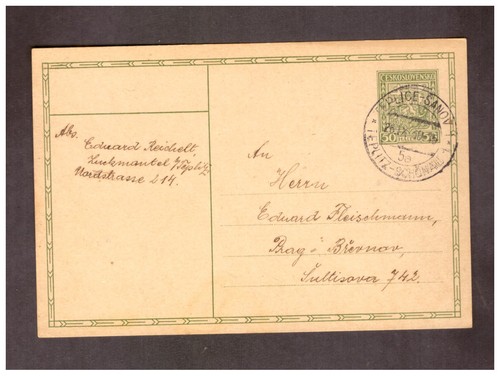 Sudetenland postkarte aus - postkarte,