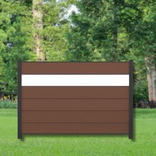 WPC Zaun Komplettset