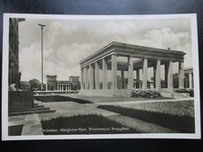 Postkarte Ehrentempel Königsplatz München