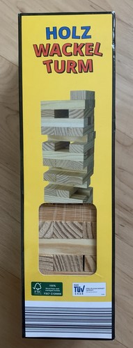 Wackelturm aus holz - aus,