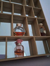 Handgearbeiteter Setzkasten / Regal hochwertige Spiegelrückwand, ca 51 x 42 x 6