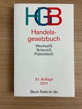 Handelsgesetzbuch HGB Buch | Zustand gut I 280 Seiten