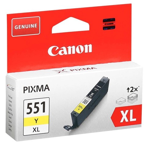 Original canon cli 551xl - original, gelb