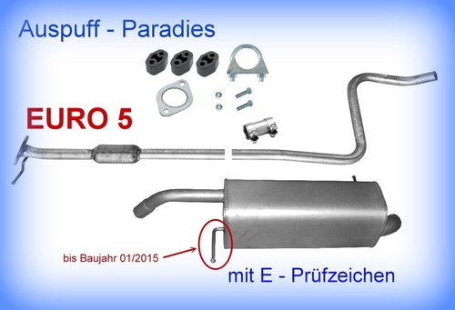 Abgasanlage auspuff für - abgasanlage, ford