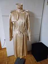 Orig."Ralph Lauren" Trenchcoat Gr 40 Champagnerfarben 100% Seide ,Neuwertig