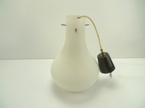 Vintage opalglas pendelleuchte - opalglas,