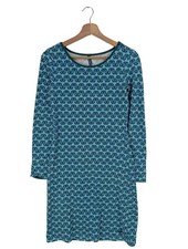 TRANQUILLO Langarmkleid Damen Kleid Gr. DE 34 blau Casual-Look