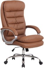 XXL Bürostuhl hellbraun