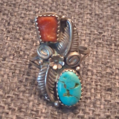 Indianerschmuck silber ring - indianerschmuck,