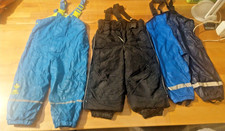 86/92/98. 3x Matschhose / Regenhose + Schneehose Outdoor Hosen 