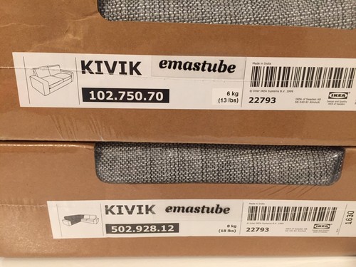 Ikea kivik bezug ecksofa - kivik, 2+2