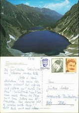 Brzegi-Bukowina Tatrzańska TATRY Czarny Staw pod Rysami 1989