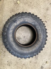 1x 33x12.50R15LT 108P GENERAL GRABBER MT 4X4 OFF ROAD ERSATZREIFEN GEBRAUCHT !!!