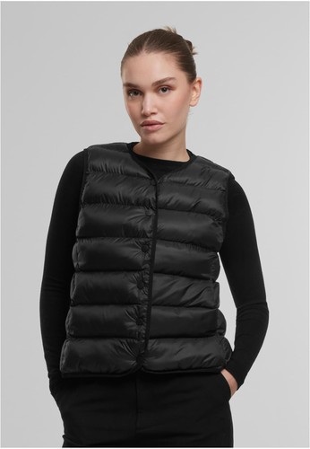 Damen button puffer weste - damen,