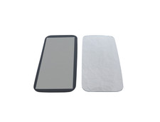 2x Spiegelglas Glas für Spiegel LKW 364×175 Ersatzglas Oldtimer