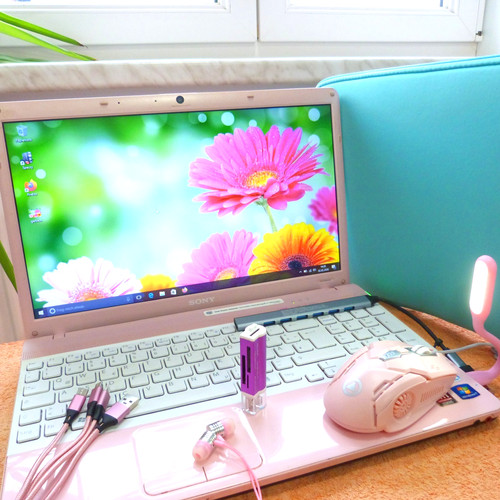 Set rosa pink sony vaio - set,