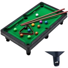 Mini Pool Billardtisch Set mit