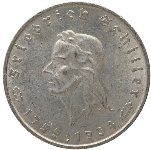Drittes reich reichsmark - drittes, 5